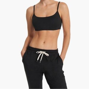Vuori Halo Essential Bra Size Medium NEW WITH TAGS Size Medium Black Heather